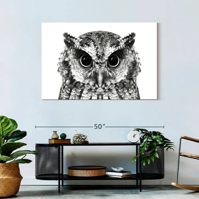 Bewitching Owl, 30" H x 45" W