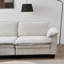 Canapé de luxe avec repose-pieds rembourré en chenille souple Living Furniture-1004916700-1004916701
