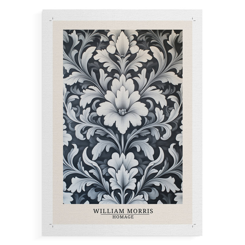 Série DMCLII de la série Wm-morris - impression sur toile seulement - non encadrée, H 12 po x l 8 po