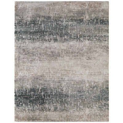 Alexzander Modern Abstract Ivory Area Rug