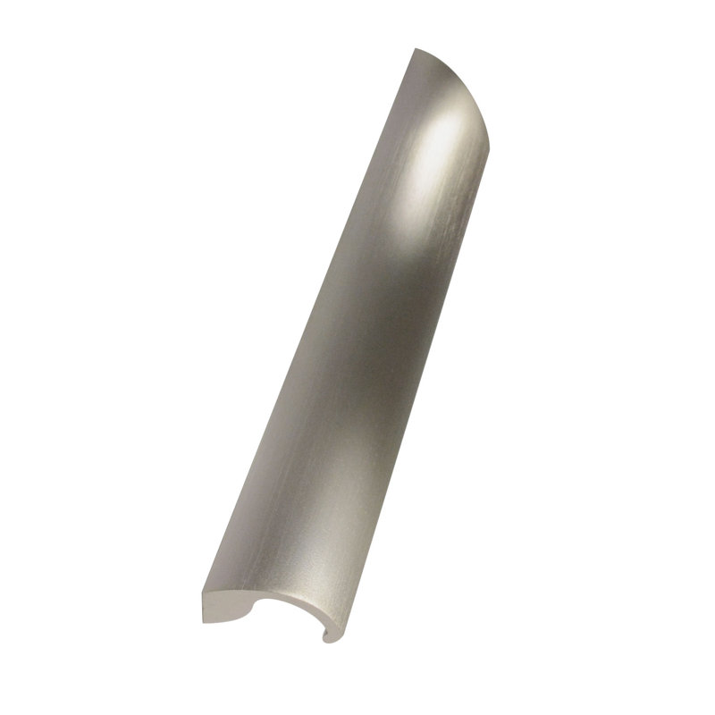 Hewson 8 13/16" Center Finger Pull, Brushed Satin Nickel