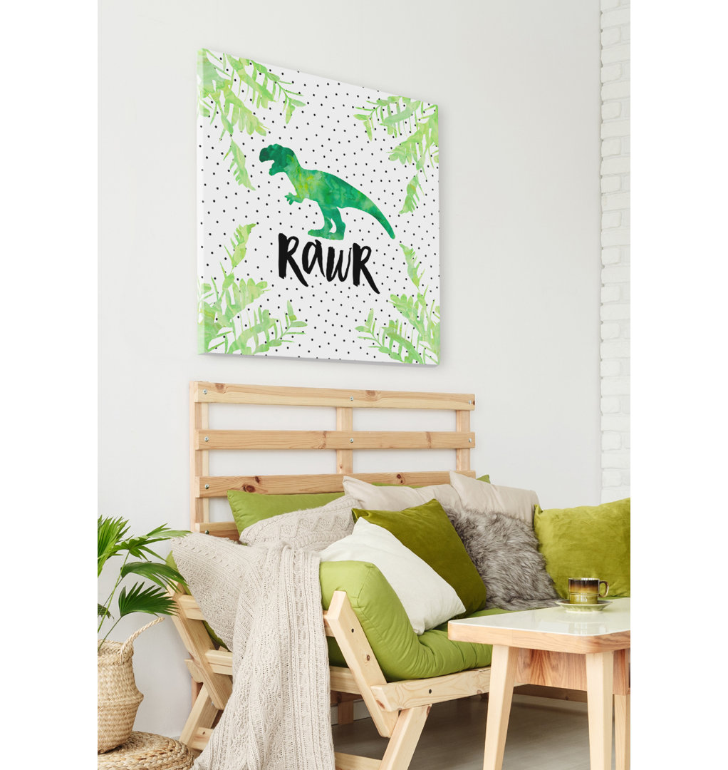 Leinwandbild „Rawr“ aus der Elisabeth Fredriksson-Kollektion