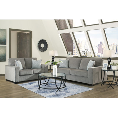 Canapé, causeuse, fauteuil et repose-pieds Altari