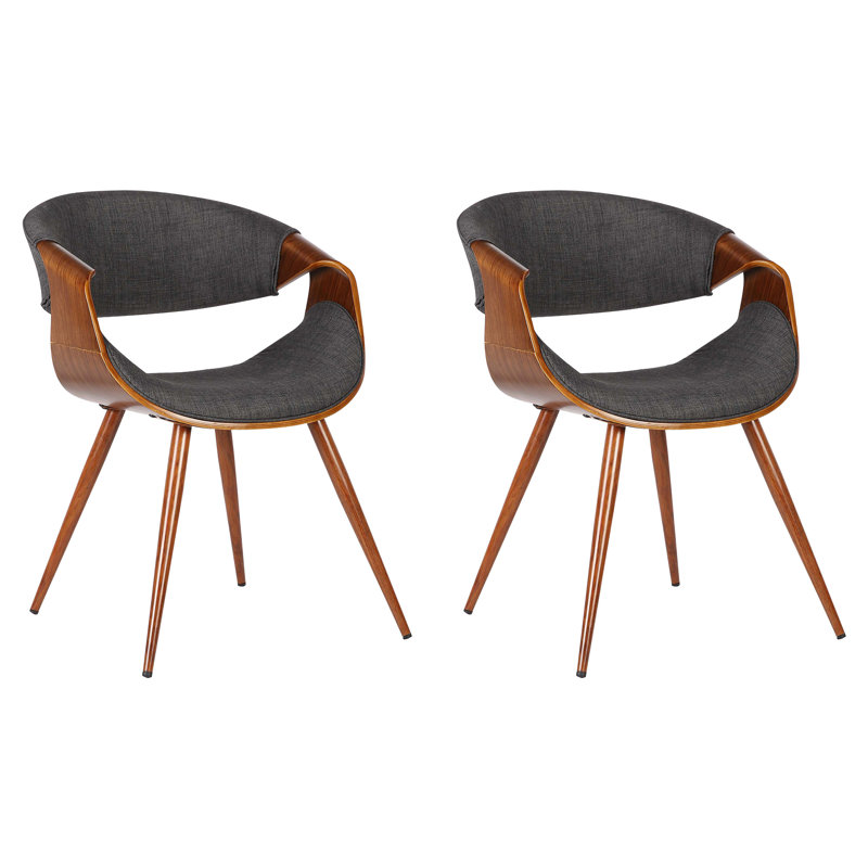 Chaise de salle à manger Butterfly, Gris anthracite, 2