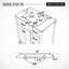 Alma 30'' Single Bathroom Vanity With Ceramic Top