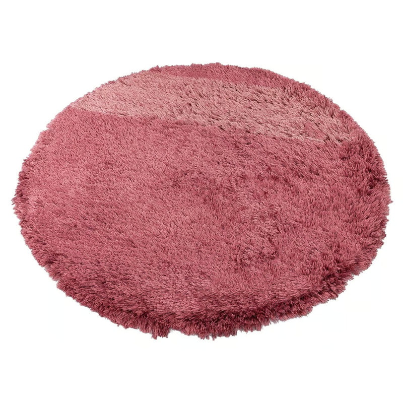 Tapis rond en coton Ulana, Rond 8 pi 2 po