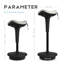 Adjustable Height Ergonomic Industrial Stool with Footrest-454102591