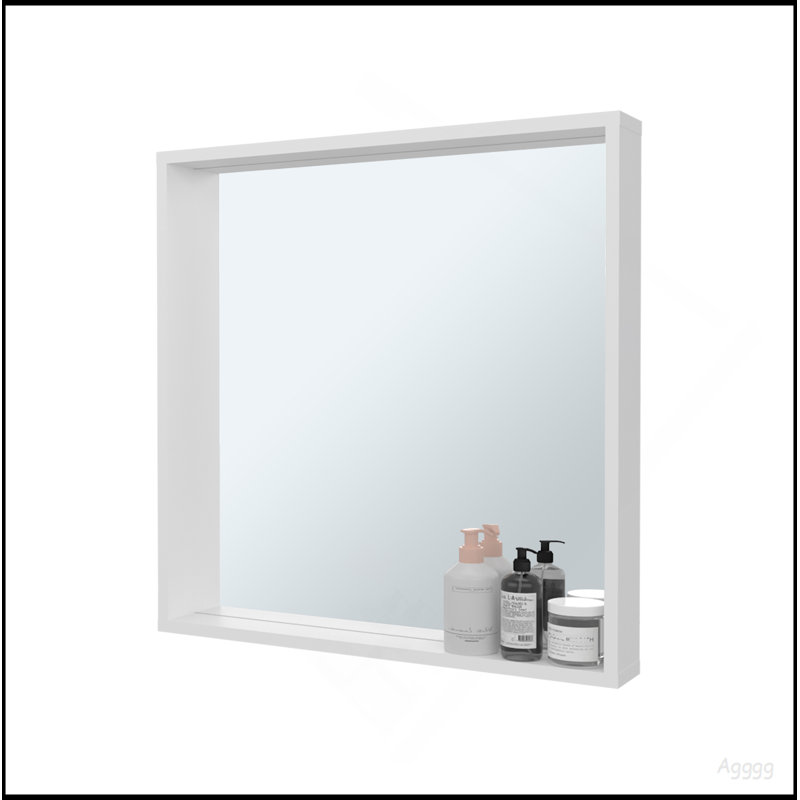 Armoire de toilette murale avec rangement Porta, blanc