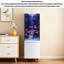 Réservoir d'aquarium vertical avec trop-plein étroit et verre ultra-transparent-1346981786-1346981785