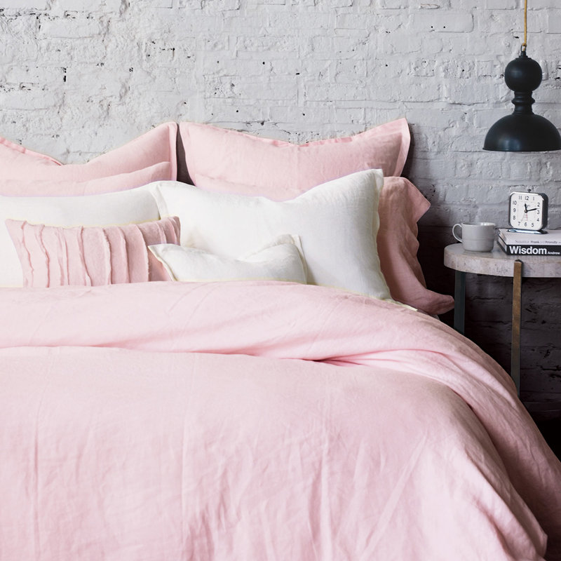 Ensemble de housse de couette en lin Shiloh
