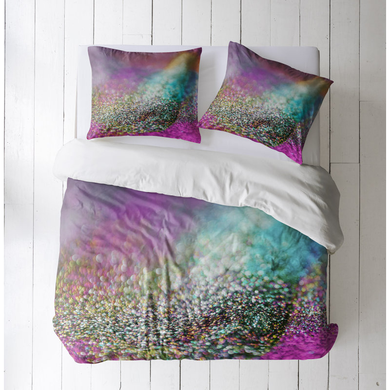 Abstract Duvet Cover, King Duvet Cover + 2 King Shams