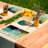 Polyester Abstract Rectangle Placemat