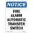 Fire Alarm Automatic Transfer Switch Sign