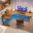 Modern L-shaped corner desk-209822751-209822749
