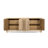 Rowan 91" Reclaimed Pine 4-Door Crossbar Sideboard Cabinet
