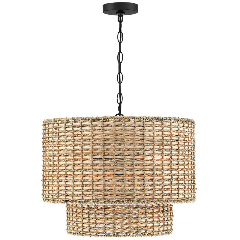 Lannister 4-Light Dimmable Drum Chandelier