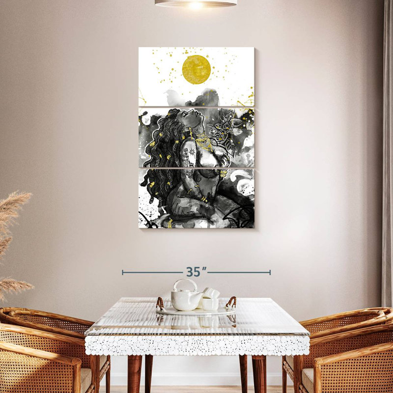 Leisha Warm Touch, 57" H x 36" W