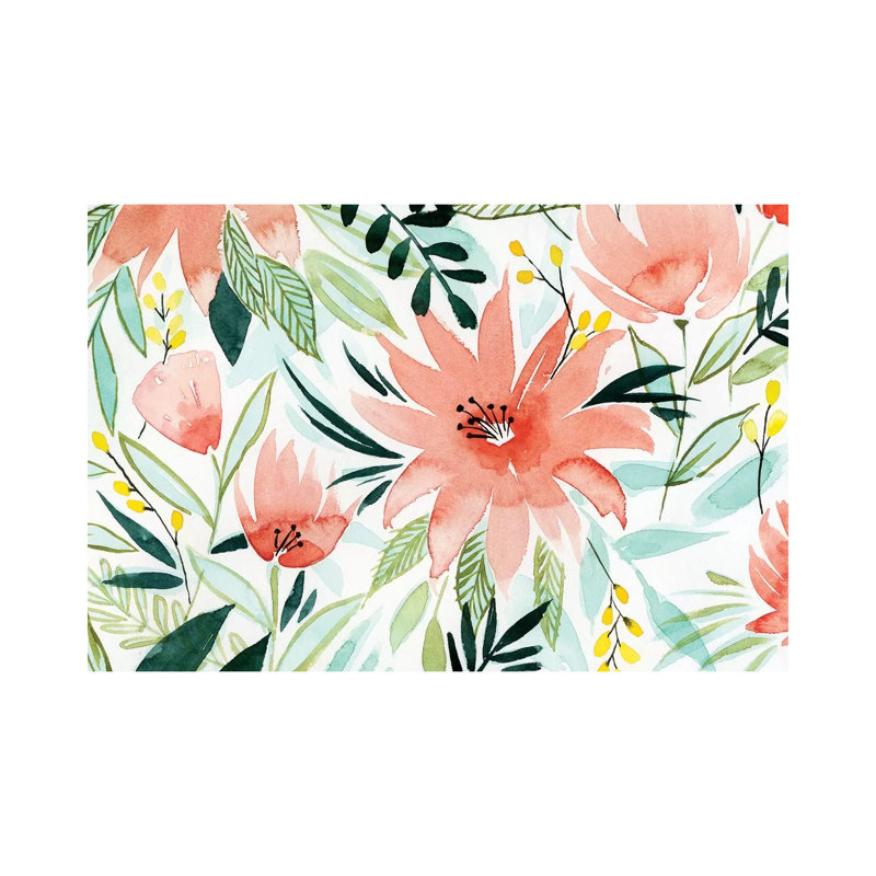 Tropical Drift I by Grace Popp - Gallery-Wrapped Canvas Giclée on Canvas, No Frame, 20.32 cm H x 30.48 cm W