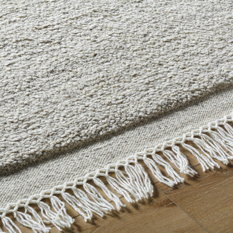 Mabel Hand Tufted Wool Area Rug, Rectangle 8' x 10'
