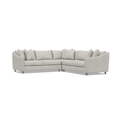 Joli 3 Pc Fabric Sectional