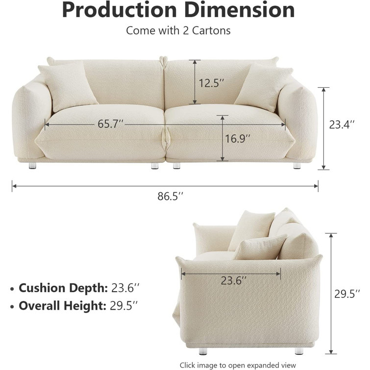 https://assets.wfcdn.com/im/58014356/resize-h755-w755%5Ecompr-r85/2379/237937329/87%22+Oversized+Upholstered+Sofa+2-Seater+Couch+with+2+Pillows.jpg