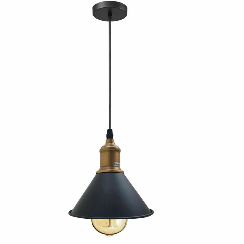 Brookville 1 - Light Black Pendant