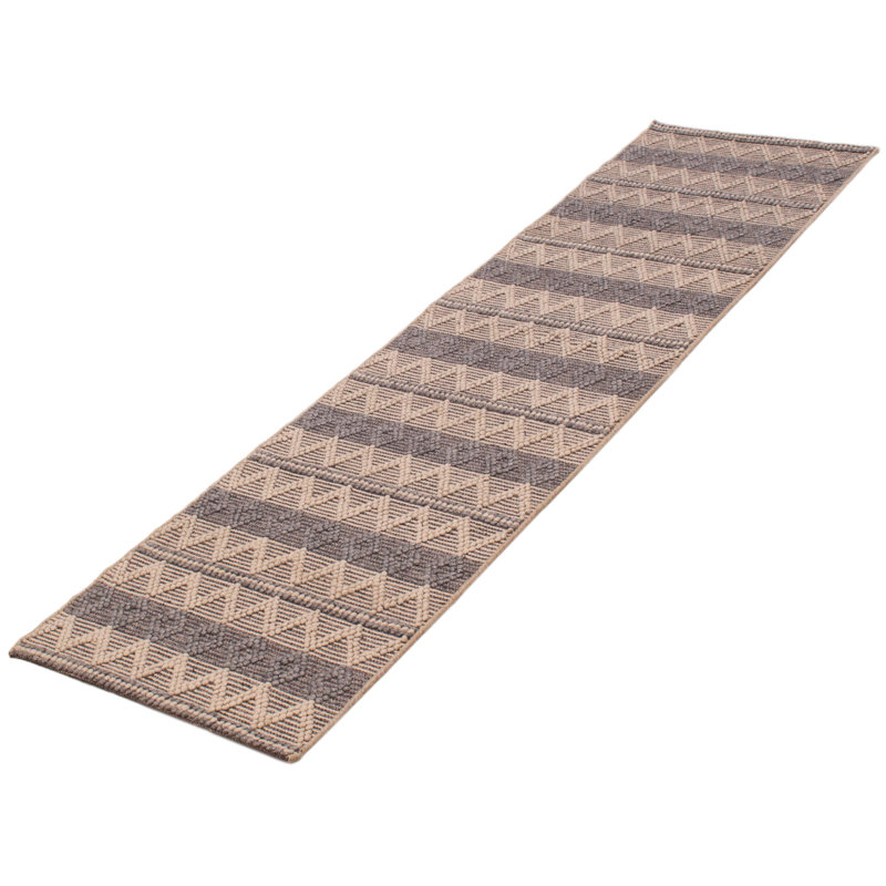 Kowen Wool Chevron Indoor Rug, Runner 2'8" x 9'9"