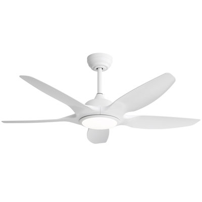 Ventilateur de plafond 48 pouces avec lumière DEL à intensité variable et télécommande