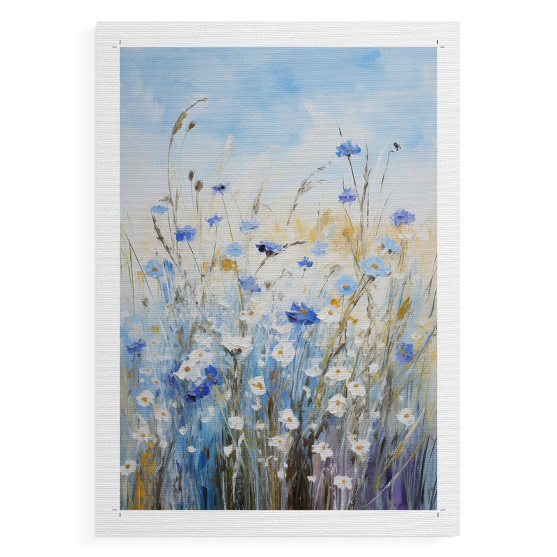 FLORAL Series XV - Impression sur toile seulement - NON-CADRE, H 60 po x l 40 po