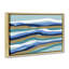 Cadre flottant entre les vagues entre les vagues, design par Atelier Posters-369050410-369050409