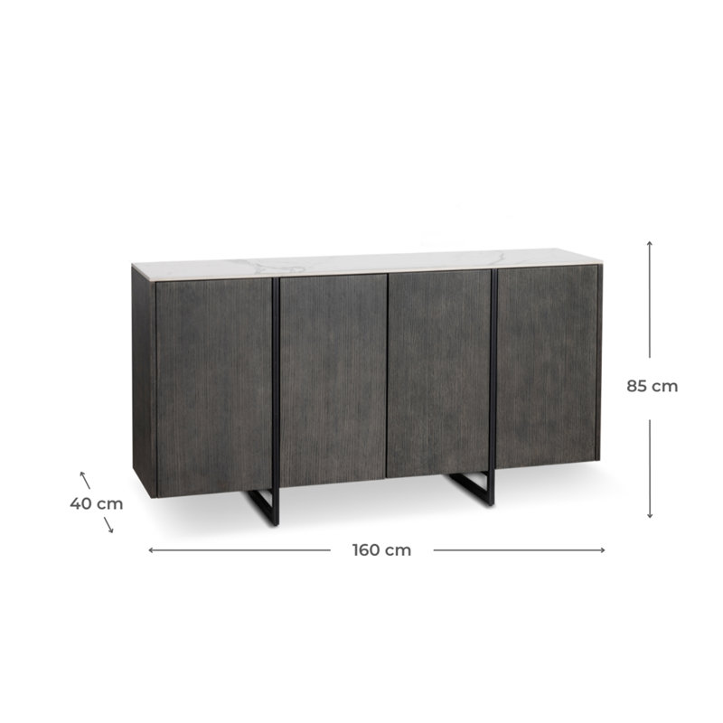 Damijan 160cm Sideboard