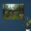 Virgin Forest with Sunset by Henri Rousseau - 1 Piece Wrapped Canvas Painting-1906936634