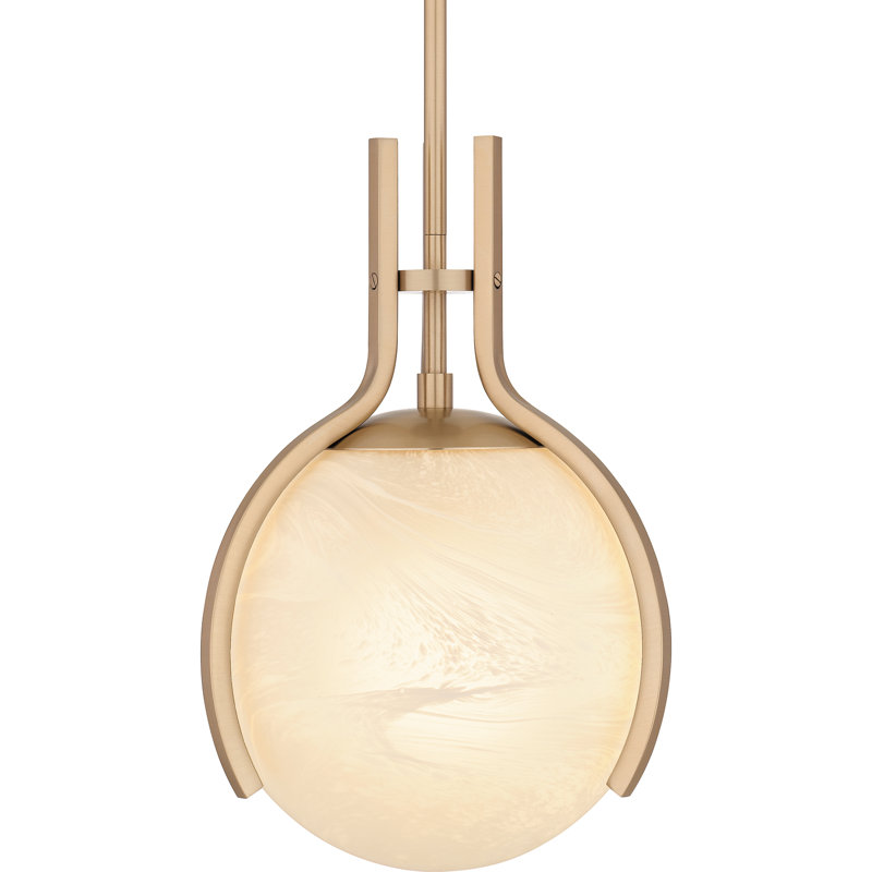 Ayriana 1-Light Pendant Light, Gold