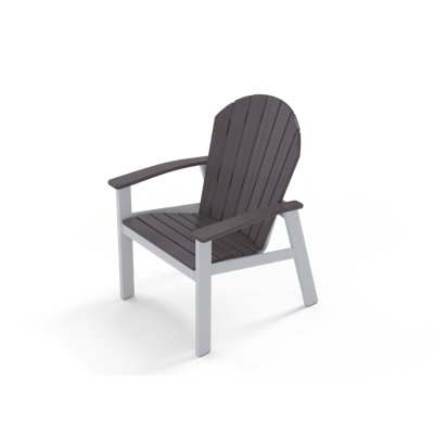 Chaise Adirondack en métal Augusto