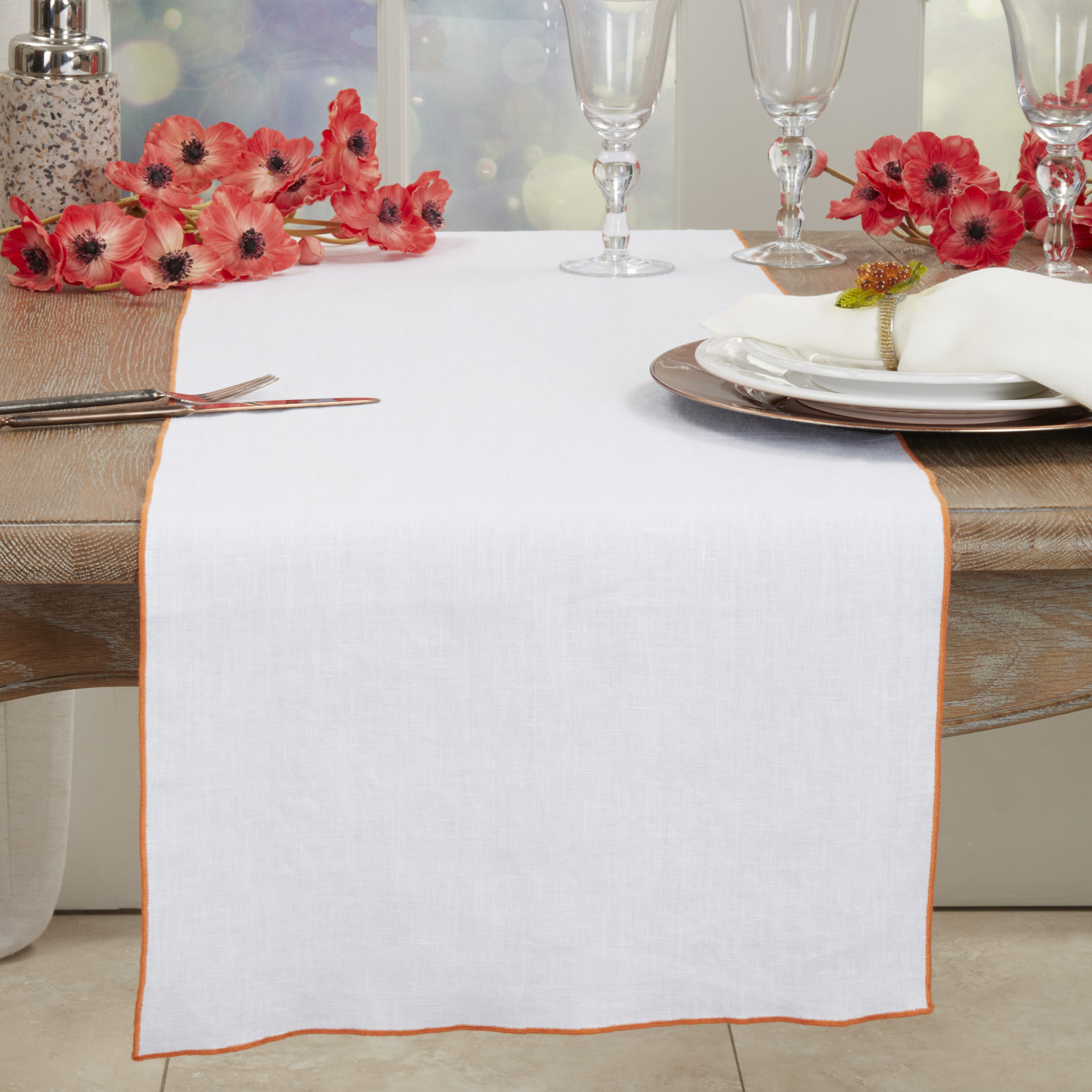 Riggs Table Runnner, Orange