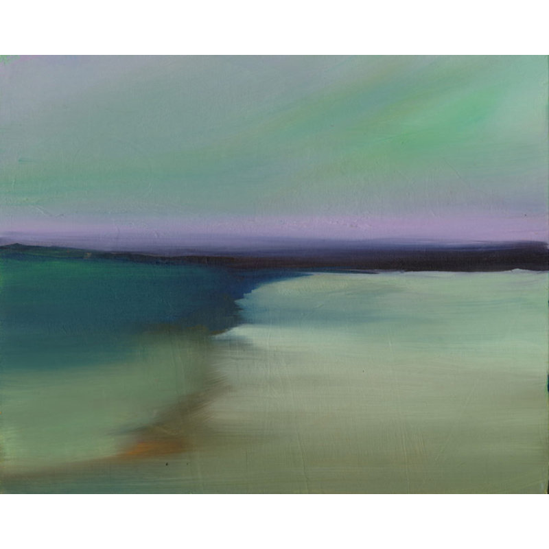 Tirage de marée encadré sur toile par Michelle Abrams