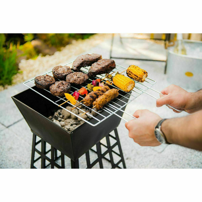 Square Steel Smokeless Fire Pit