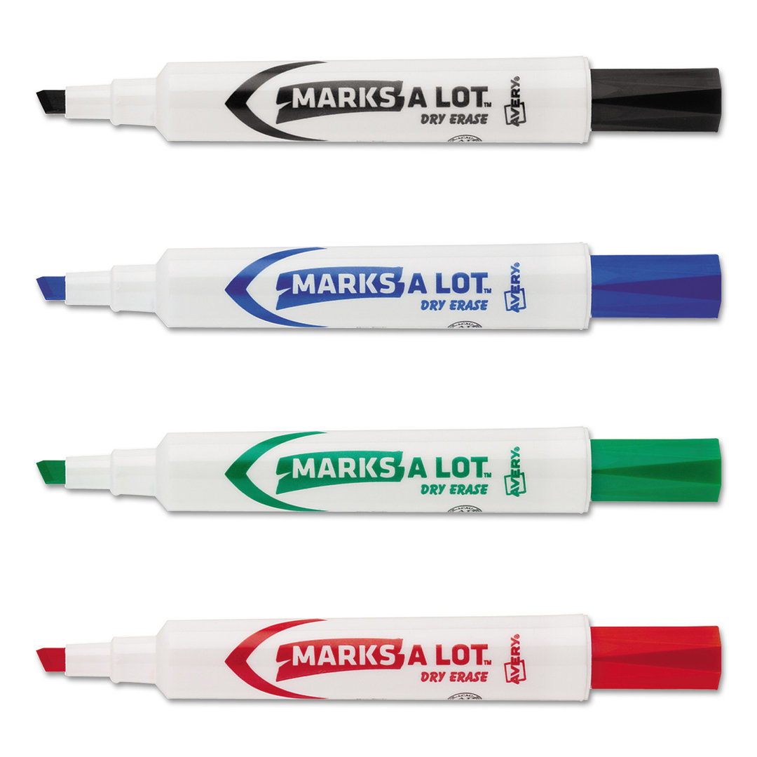 Marks-A-Lot® Desk Style Dry Erase Marker Expo Plastic / Acrylic 24/Pack Dry-Erase Marker Expo