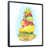 Black Floater Framed