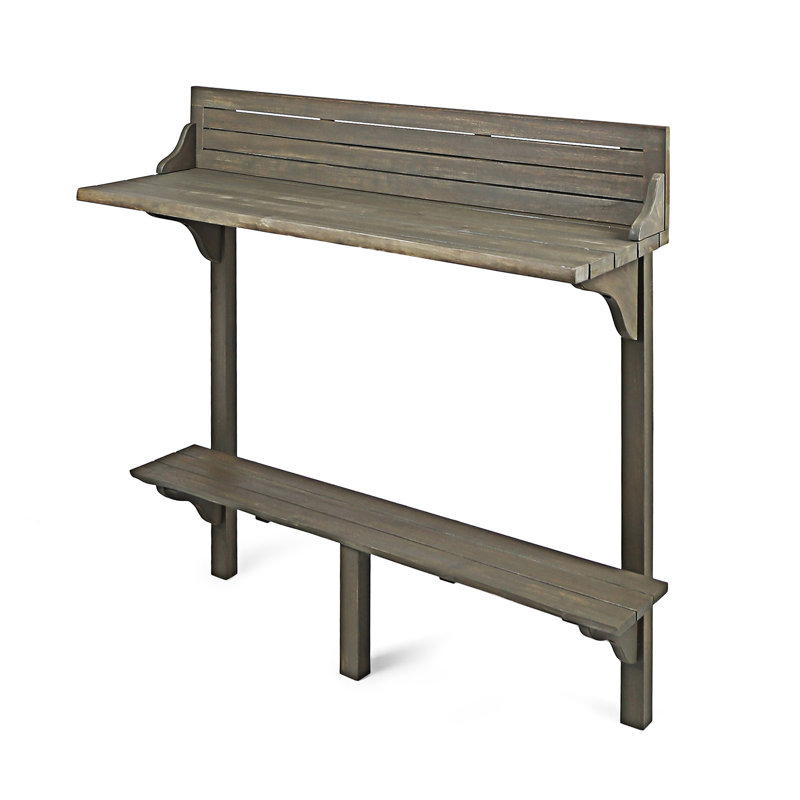 Table de bar d'extérieur en bois