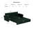 3-In-1 Faux Leather Convertible Sleeper Sofa-1448805056