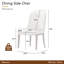 Houston Dining Side Chair - Walnut