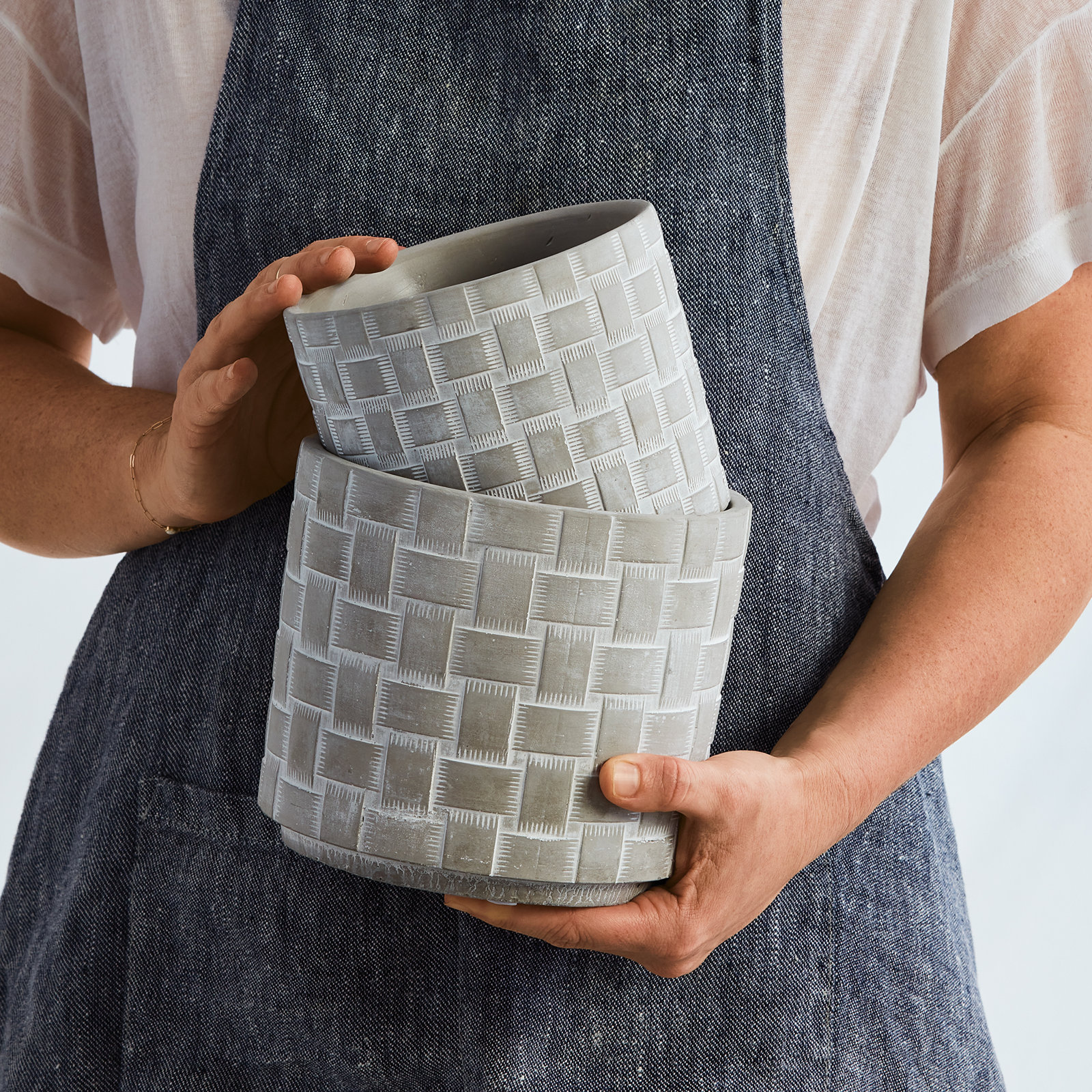 Bridgeton 7" Handmade Pot Planter