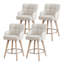 Tabouret de bar 26 po pivotant sur 360 ° à hauteur de comptoir 26 pi, chaises de îlot de cuisine avec pieds en bois-1351705103-1351488994