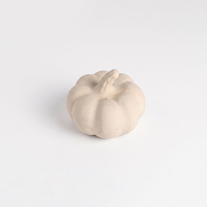 Paper Mache Pumpkin Dia 4.5"