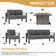 Alturas Standalone Product 5 Piece Seating Group with Cushions