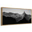 Grande impression sur toile encadrée, impression de paysage de montagne pour un décor moderne-119329078-119329080