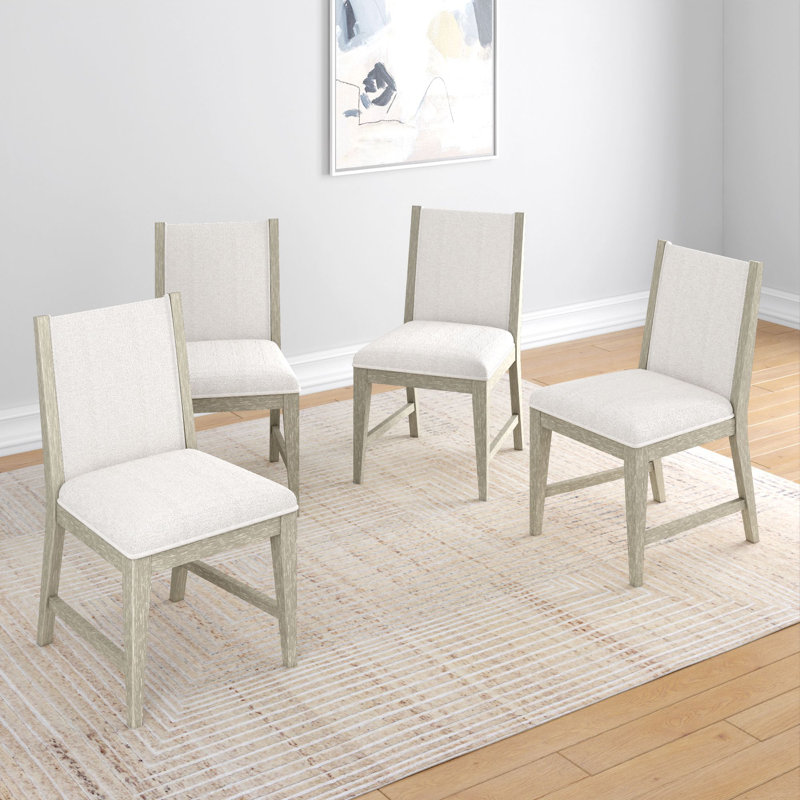 Chaise de salle à manger Sereno Coleman, Blanc