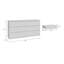 Demeri 154cm 6 Drawer Storage Chest