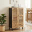 60 cm W Solid Wood Highboard